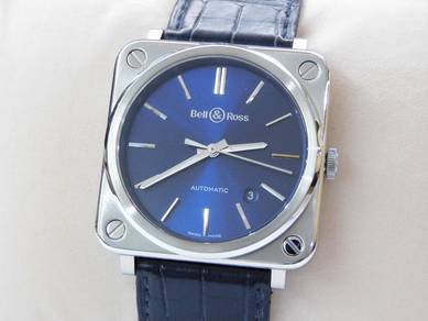 39mm Bell and Ross BRS-92 Automatic Blue 