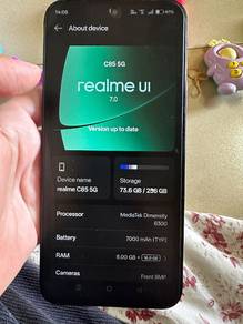 realme c85/15x