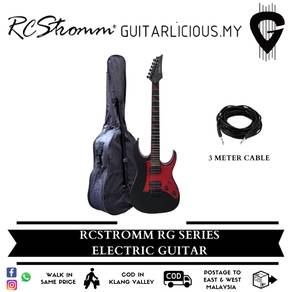 RCStromm Semi Hollow Body Electric Guitar - Red