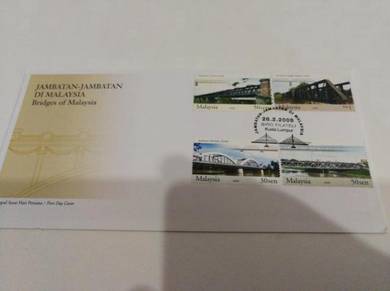 FDC Malaysia - Jambatan Di Malaysia 2008