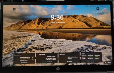 hp laptop used somedays