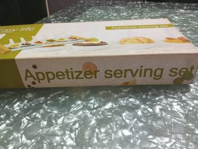 Appertizer Serving set in porcelain