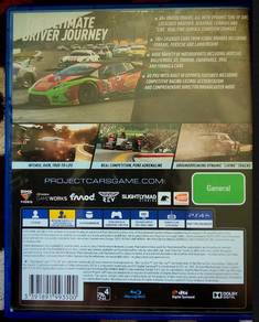 Physical Dics Project Car 2 Ps4