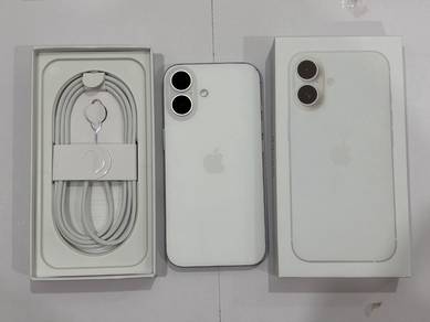 (RWH7L) iPhone 16 256gb White | Spaylater