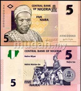 Nigeria 5 naira 2006 p 32 unc