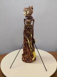 Vintage Cupumanik wayang golek wooden rod puppet