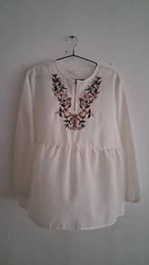 white blouse