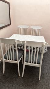 Dining white chair