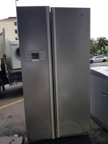 Fridge Side by Side LG Peti Sejuk Refrigerator Ais