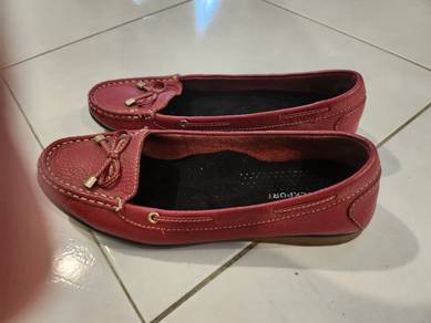 Marks and Spencer ladies leather boat shoes Size :
