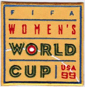 1999 3rd USA FIFA Women World Cup Football Patch