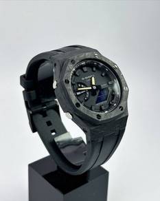 Custom Original Mod G-Shock Black Forged Carbon