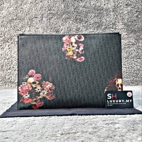 Dior Oblique Logo Clutch