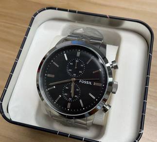 Fossil Townsman Chronograph Silver-Tone