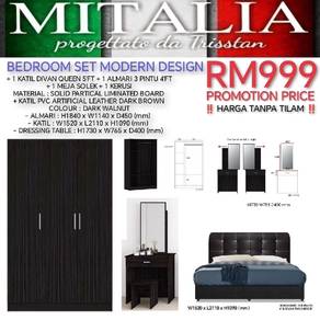 Set Bilik Tidur Murah | Bedroom Set Murah | Jualan