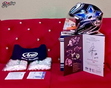 Arai VZRAM nakano shuriken silver LE