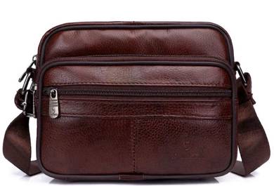 Z.Nick Genuine Cow Leather Men's Sling Bag