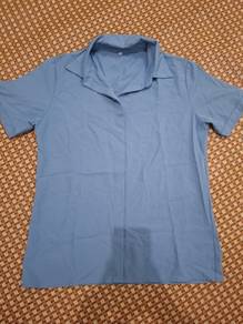 Women Office Top Short Sleeve