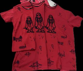 Hush Puppies Family Matching T-Shirts Red