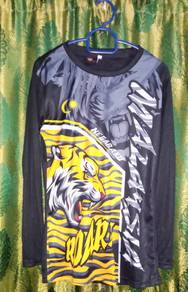 Baju lengan panjang grafik Harimau 