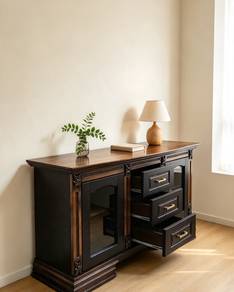 Premium Restored TV Cabinet / Sideboard Solid Wood
