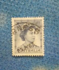 Australia 5d vintage stamp 1959