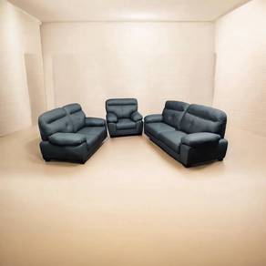 sofa full sett leather 