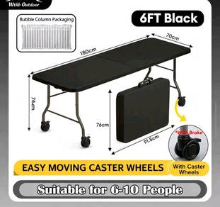 6FT Folding Outdoor Table – Second Hand