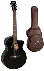 Faith Guitar FAVBK- Apollo Venus Cut/Electro Black