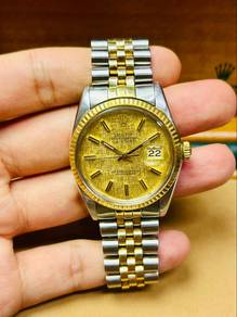 ROLEX Datejust 16013 “Champagne Gold Dial” 36nm