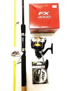 Shimano fx reel combo shimano cruzar solid rod