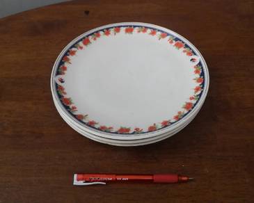 3501 Asian Ceramic Malaysia MAS plate 3