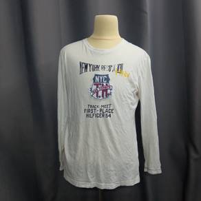 Tommy Hilfiger Long Sleeve White T-Shirt