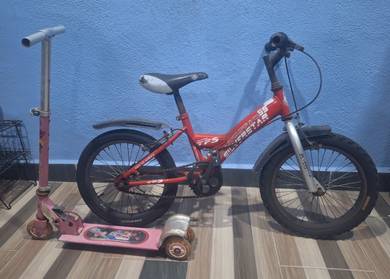 Basikal Budak Kids Bike Bicycle Free Scooter