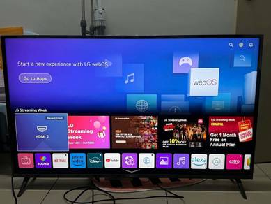 LG 55 Inch Smart TV with webOS