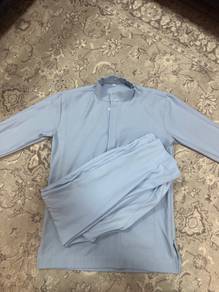 Baju Melayu Light Blue