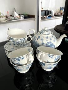 Portmeirion Botanic Blue Coffee Set (Set Kopi)