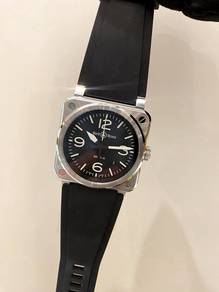 2025 Bell & Ross BR03 Black Steel  BR03A-BL-ST/SRB