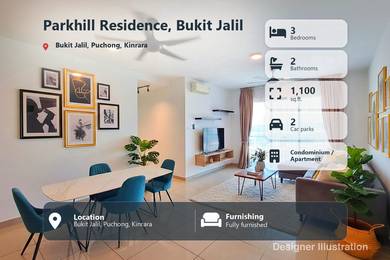 Condominium For Sale in Parkhill Residence Bukit Jalil