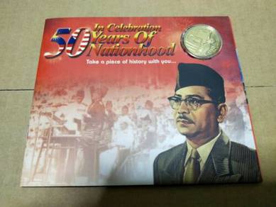 Malaysia 50 yrs Celebration Medallion Coin 2007