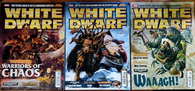 White Dwarf Collectible Gaming Magazines