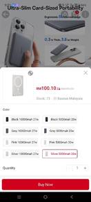 Powerbank dijual kemas rumah