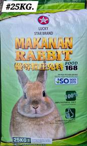 Lucky Star 168 Makanan Arnab Rabbit Food 25kg