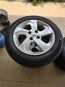 Honda Ori Rims 15 inches with Tyres (4 pcs)