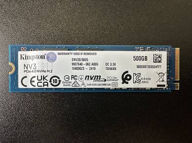 (FOR SALE) Kingston NV3 M.2 4.0 PCIe 500GB