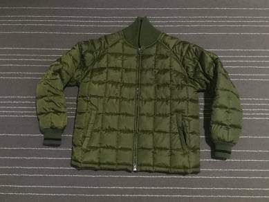 Champion USA puffer jacket army green L