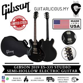 Gibson 2019 ES-335 Studio Semi-Hollow