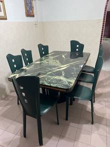 8 Seater Premium Marble Dining Set