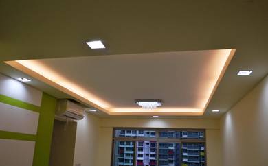 Partition / ceiling / glass / painting /carpet0604
