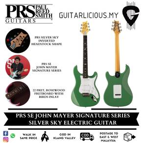 PRS SE John Mayer Signature Series Silver - Green